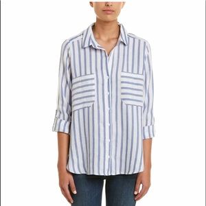 🔥SALE $8🔥 Lumiere REVOLVE 🆕 NWT Striped Blouse